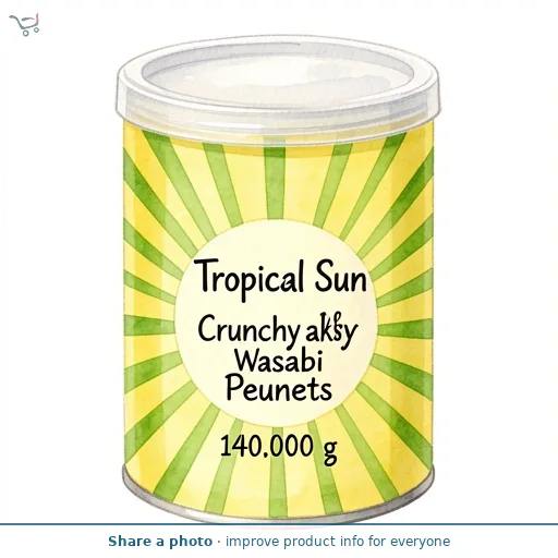 Tropical Sun Crunchy Wasabi Peanuts 