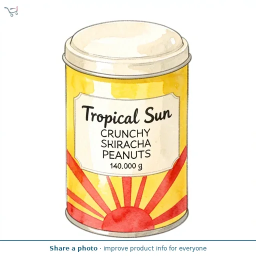Tropical Sun Crunchy Sriracha Peanuts 