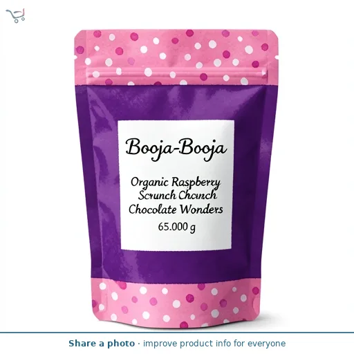 Booja-Booja Chocolate Wonders Raspberry Scrunch Organic