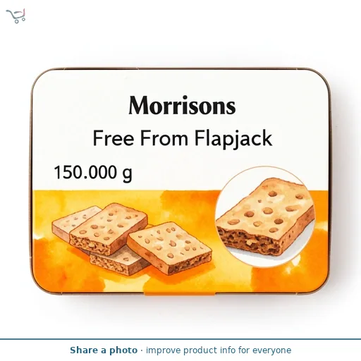 Morrisons Free From Flapjack