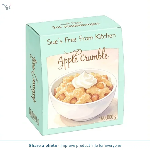 Sue's Free From Kitchen Apple Crumble 160g