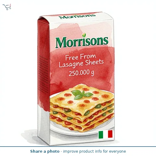 Morrisons Free From Lasagne Sheets