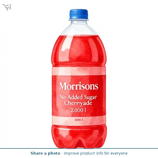 Morrisons No Added Sugar Cherryade