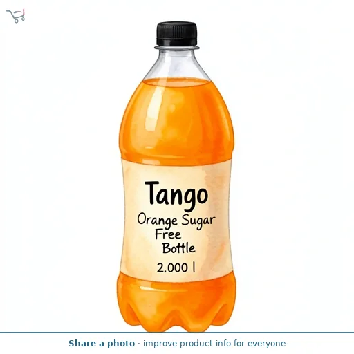 Tango Orange Sugar Free Bottle