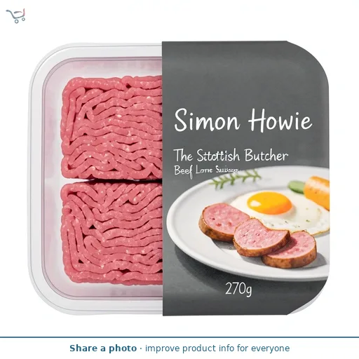 Simon Howie The Scottish Butcher Beef Lorne Sausage 270g