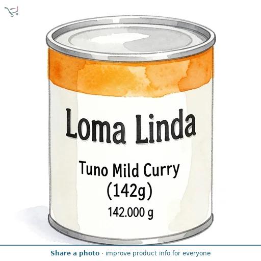 Loma Linda Tuno Mild Curry (142g)