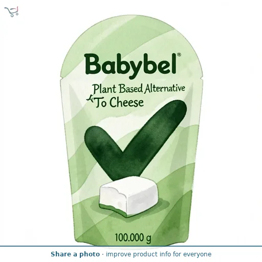Babybel Plant-Based Vegan Snacks 5 x 20g