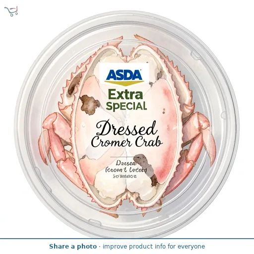 ASDA Extra Special Dressed Cromer Crab