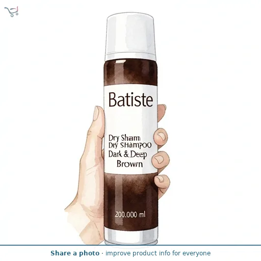 Batiste Dry Shampoo Dark & Deep Brown
