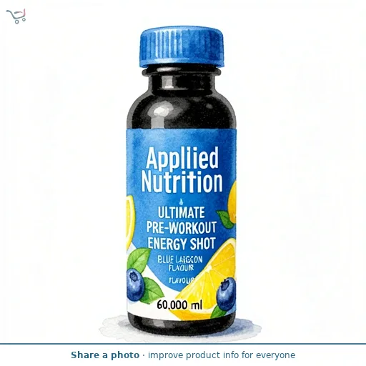 Applied Nutrition Ultimate Pre-Workout Energy Shot Blue Lagoon Flavour 60ml