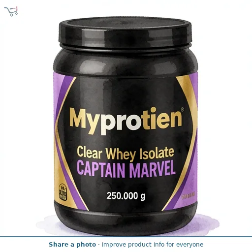 Myprotein Clear Whey Isolate Marvel Captain Marvel 