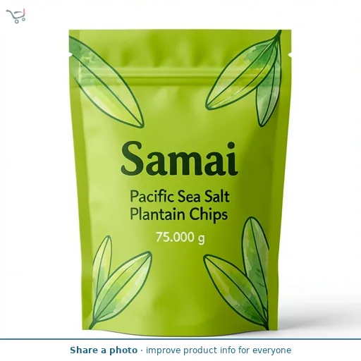 Samai Pacific Sea Salt Plantain Chips