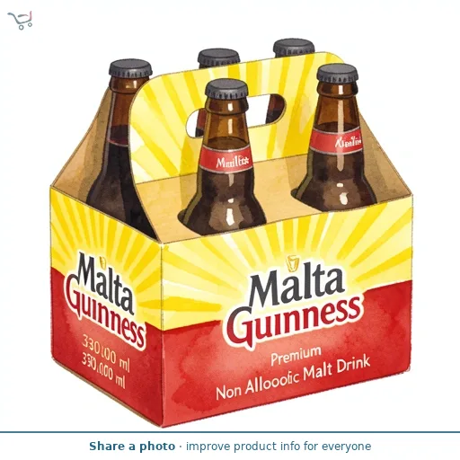 Malta Guinness Premium Non Alcoholic Malt Drink 