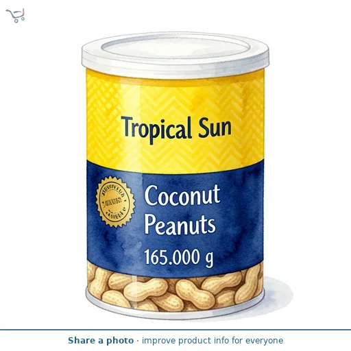 Tropical Sun Coconut Peanuts