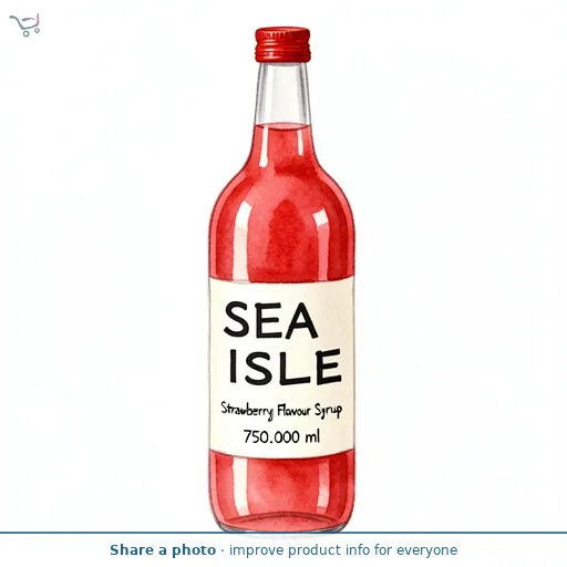 Sea Isle Strawberry Flavour Syrup