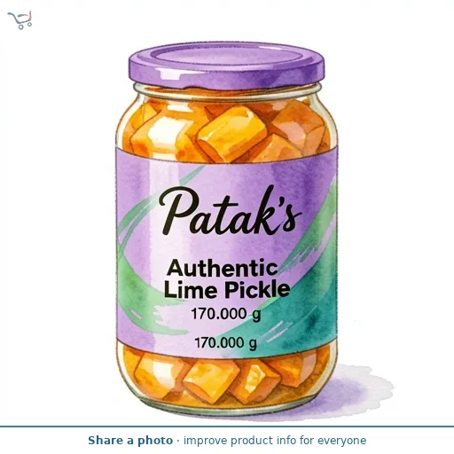 Patak's Authentic Lime Pickle 170g