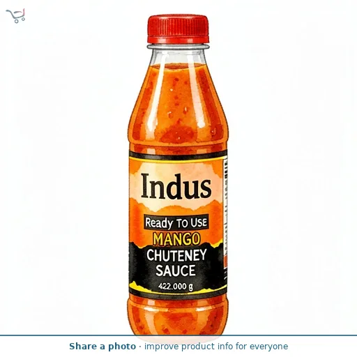 Indus Ready To Use Mango Chutney Sauce 422g