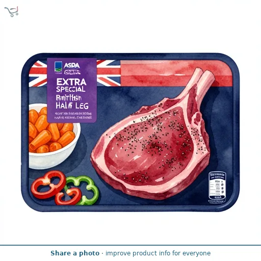 ASDA Extra Special British Half Lamb Leg