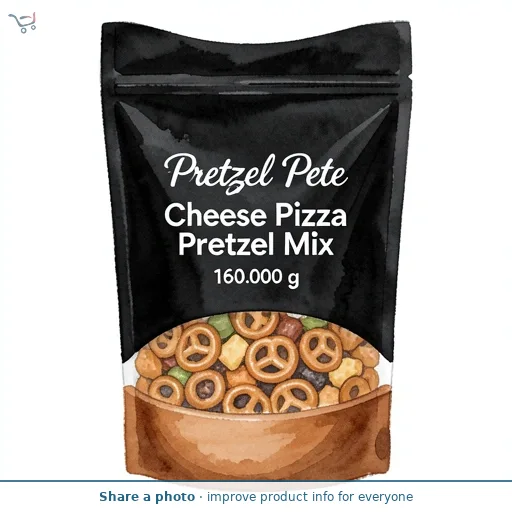 Pretzel Pete Cheese Pizza Pretzel Mix 