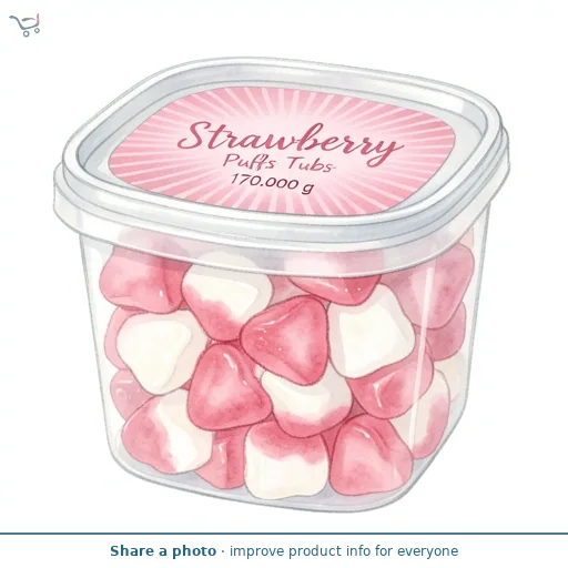 Strawberry Puffs Tubs