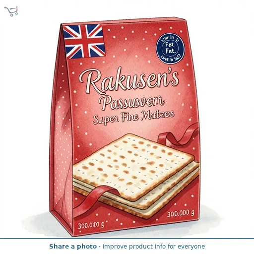 Rakusens Passover Super Fine Matzos