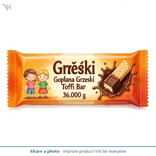 Goplana Grzeski Toffi Bar   36g