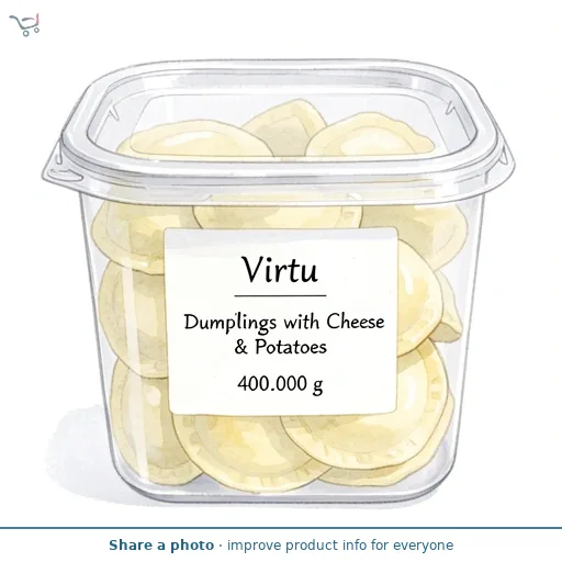 Virtu Dumplings with Cheese & Potatoes