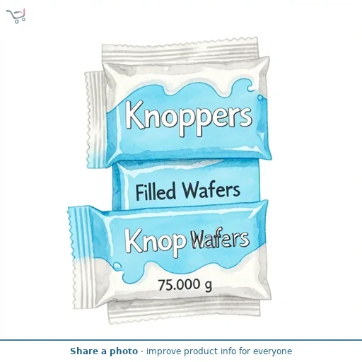Knoppers Filled Wafers