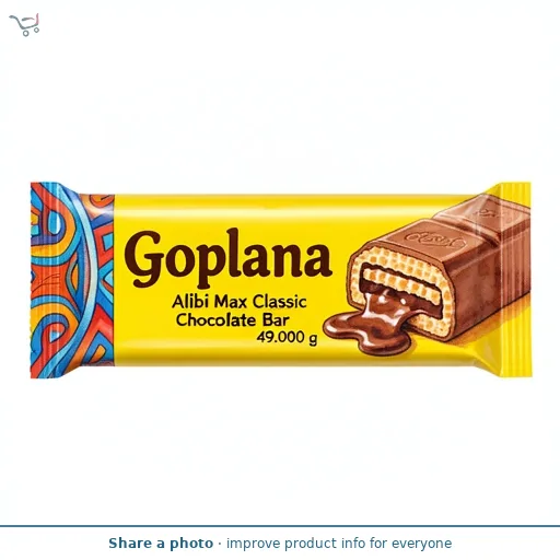 Alibi Max Classic Chocolate Bar