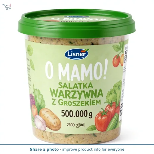 Lisner O Mamo! Salatka Warzywna Z Groszkiem