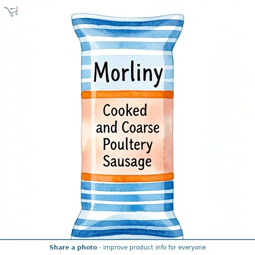 Morliny Cooked and Coarse Poultry Sausage