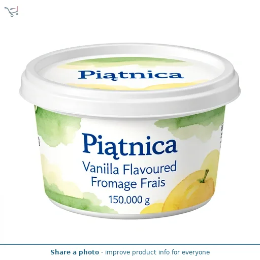 Piatnica Vanilla Flavoured Fromage Frais   150g