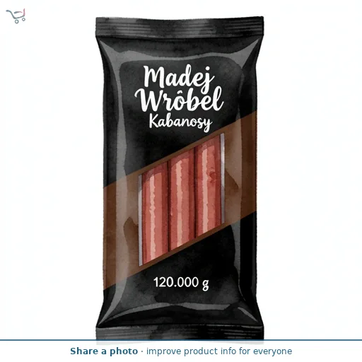 Madej Wrobel Kabanosy 120g