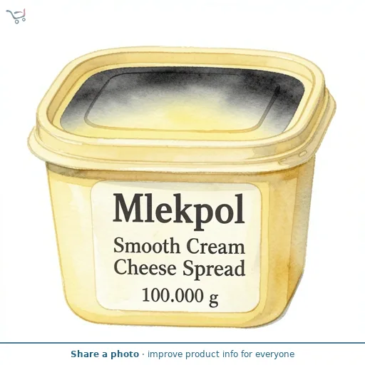 Mlekpol Smooth Cream Cheese Spread