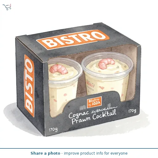 Bistro by ASDA Cognac Prawn Cocktail 170g