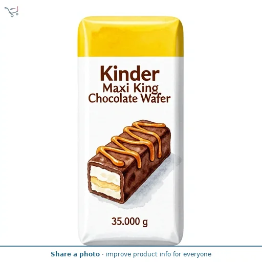 Kinder Maxi King Chocolate Wafer 35g
