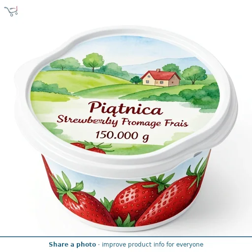 Piatnica Strawberry Fromage Frais 150g