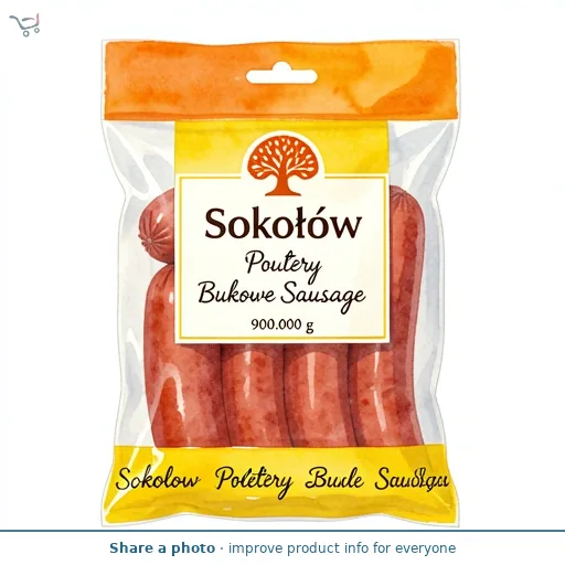 Sokolow Poultry Bukowe Sausage 900g
