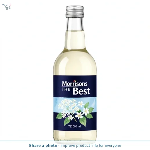 Morrisons The Best Sparkling Elderflower Presse 750ml