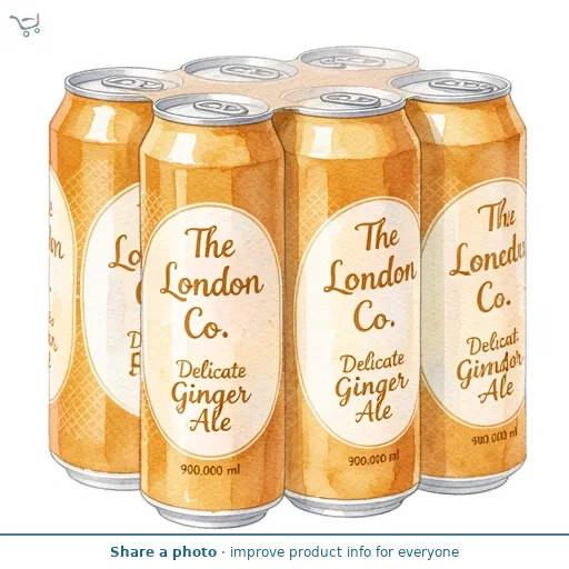 The London Essence Co. Delicate London Ginger Ale 