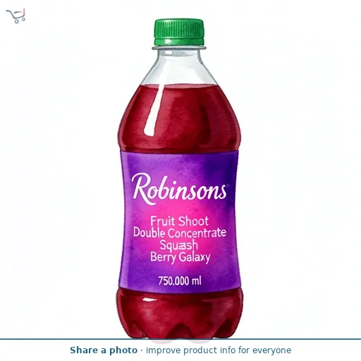 Fruit Shoot Double Concentrate Squash Berry Galaxy 750ml