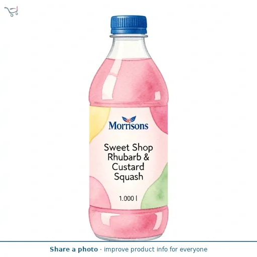 Morrisons Sweet Shop Rhubarb & Custard Squash