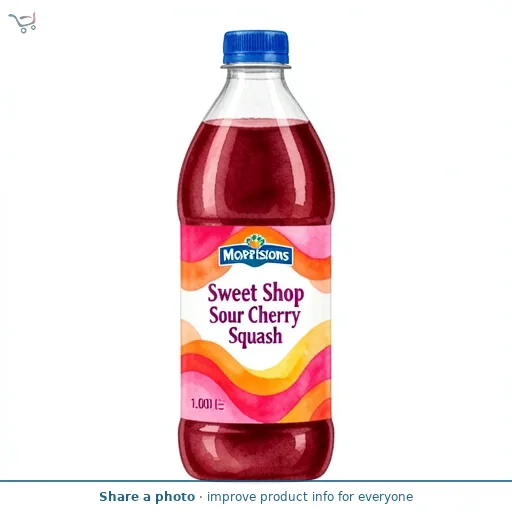 Morrisons Sweet Shop Sour Cherry Squash