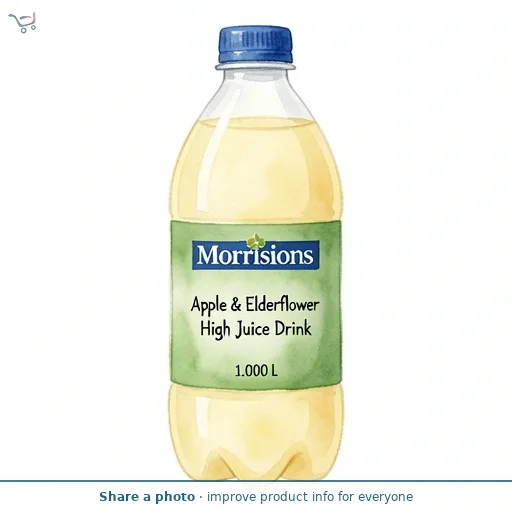 Morrisons Apple & Elderflower High Juice Drink