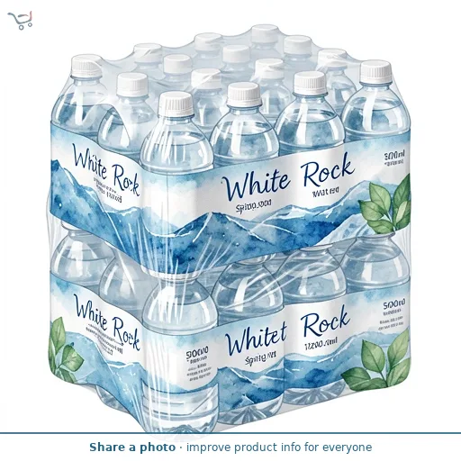 White Rock Spring Water 24x500ml
