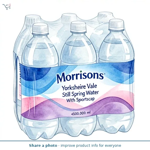 Yorkshire Vale Still Spring Water With Sportscap 6x750ml