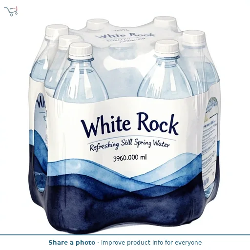 White Rock Refreshing Still Spring Water 12 x 330ml