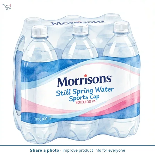 Morrisons Still Spring Water Sports Cap