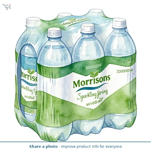 Morrisons Sparkling Spring Water