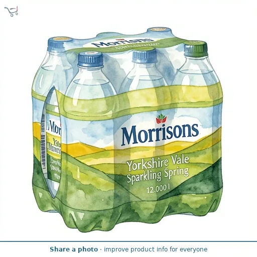Morrisons Yorkshire Vale Sparkling Spring Water